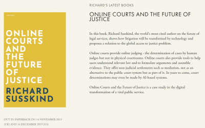 Online Courts and the Future of Justice