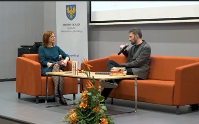 Spotkanie z Rafałem Szymą w WBP  w Opolu