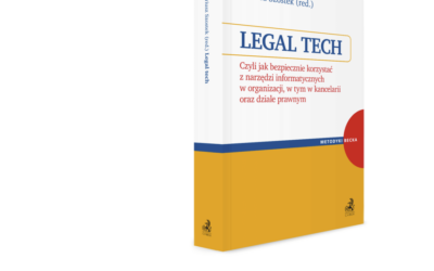 Legal tech. Nowa książka!