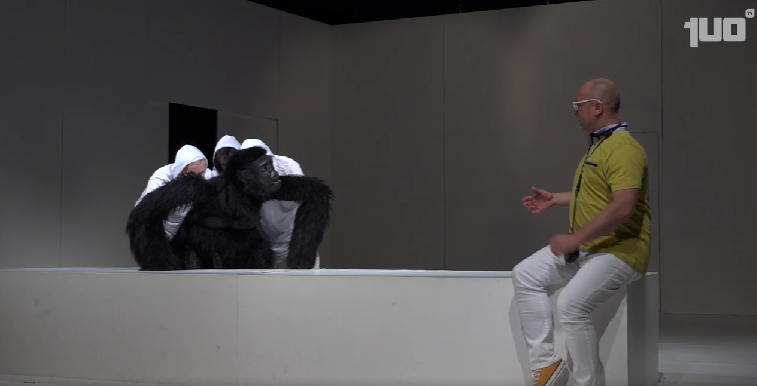 Spektakl “Ja Goryl, Ty Człowiek”